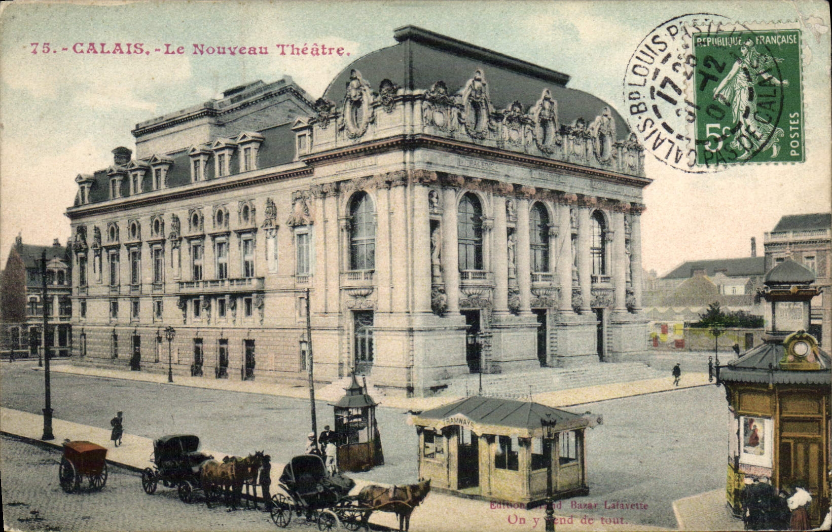 CPA Le nouveau Theatre Calais