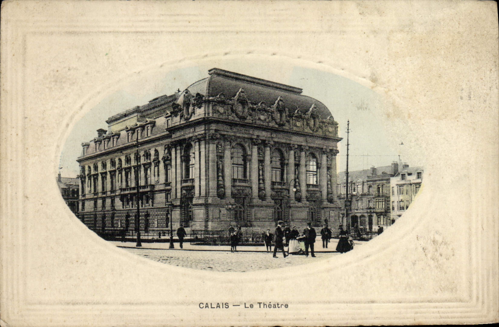 CPA Le Theatre Calais