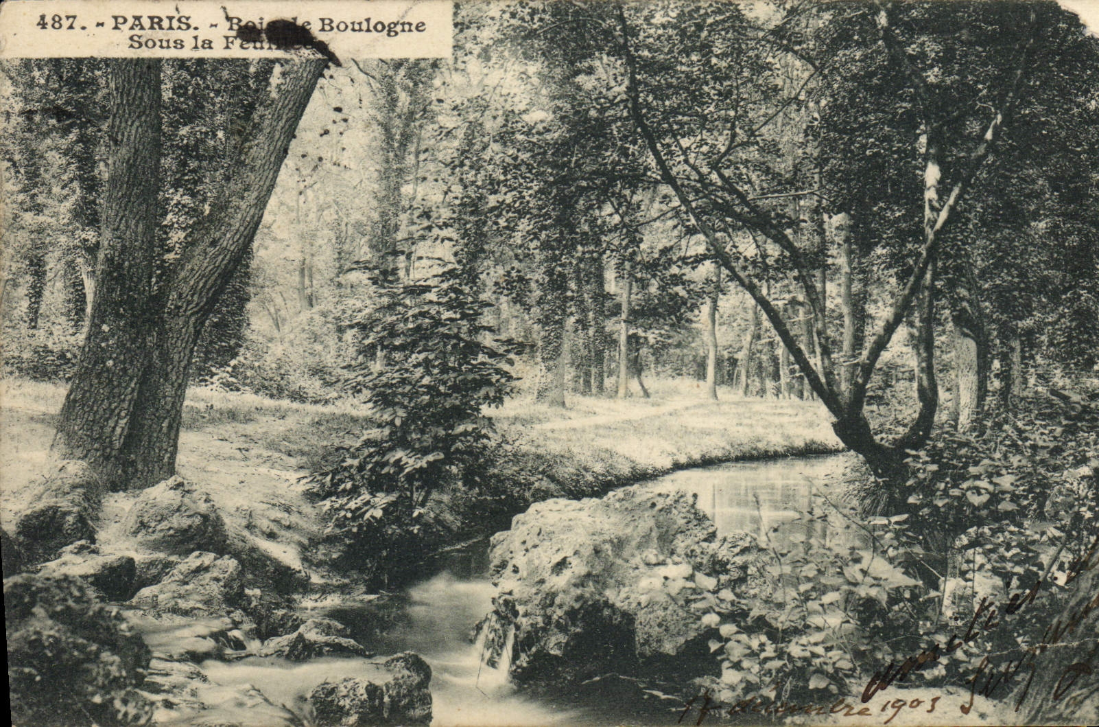 CPA Paris Bois de Boulogne 