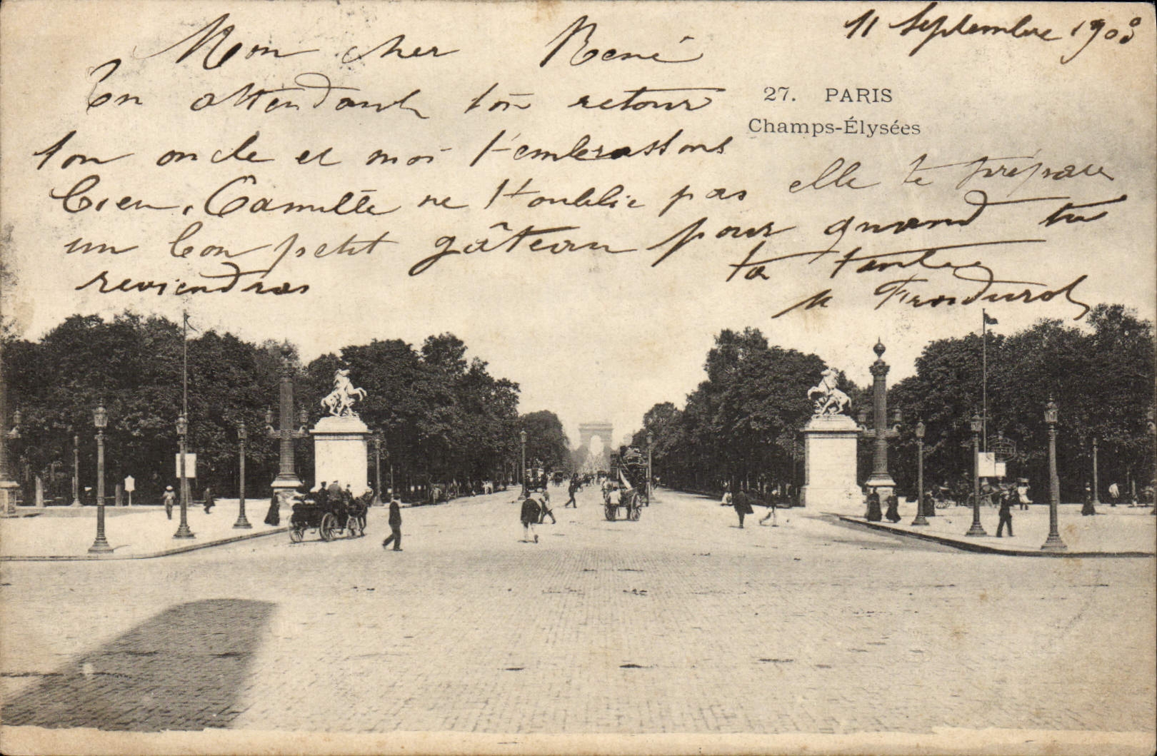 CPA Paris Champs Elysees