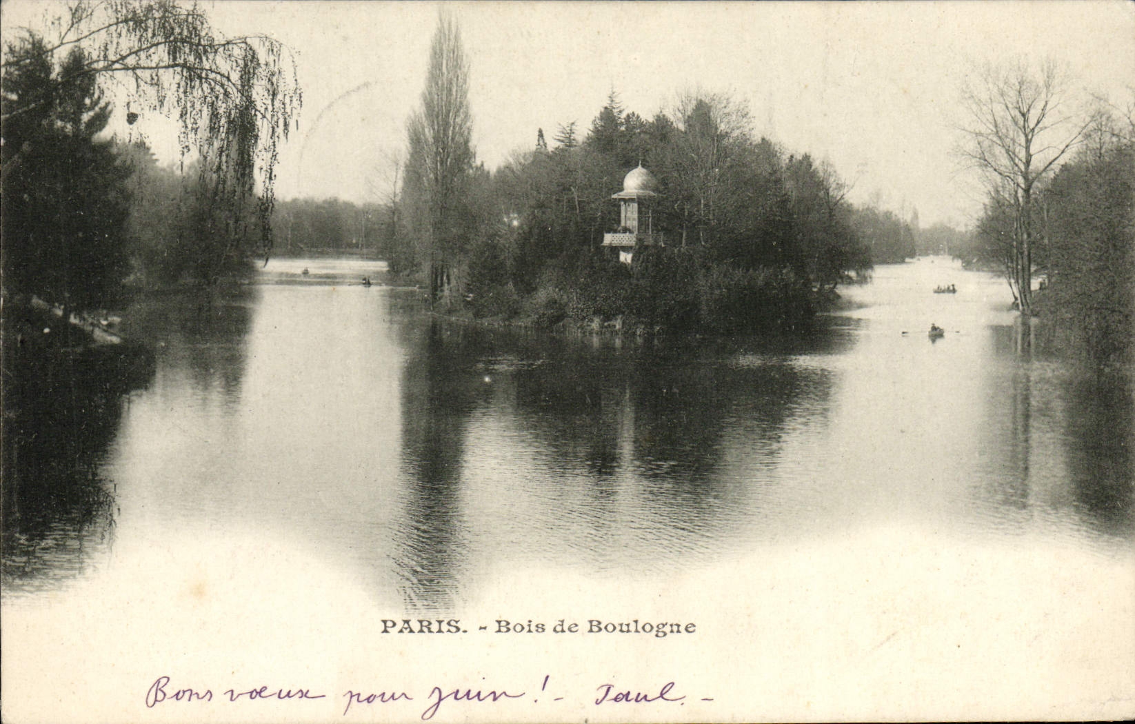 CPA Paris Bois de Boulogne