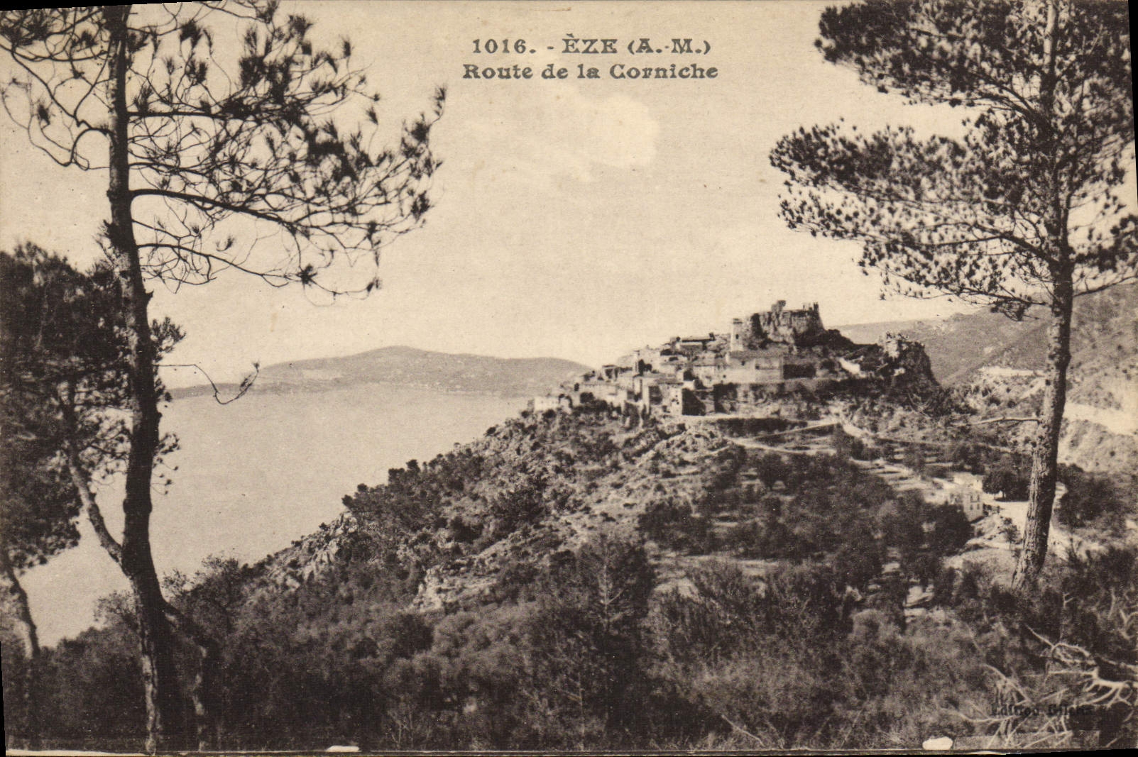 CPA Eze Route de la Corniche