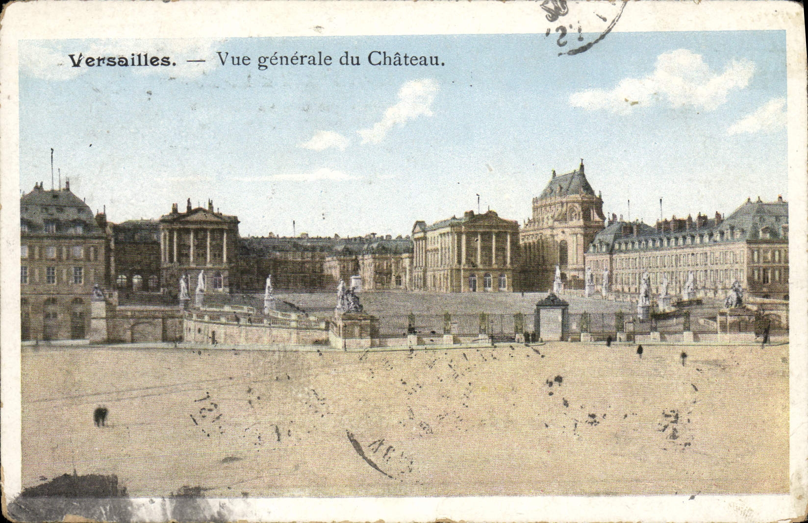 CPA Versailles Vue Generale du Chateau