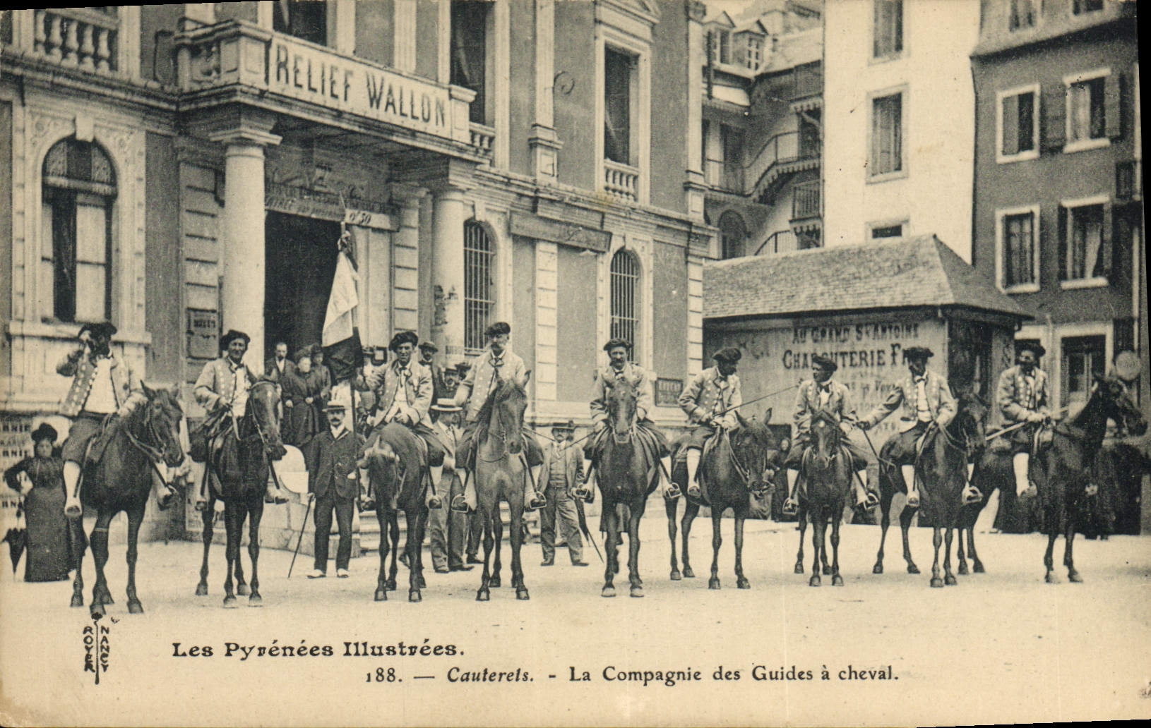 CPA Alpinisme Cauterets La compagnie des guides a cheval TOP