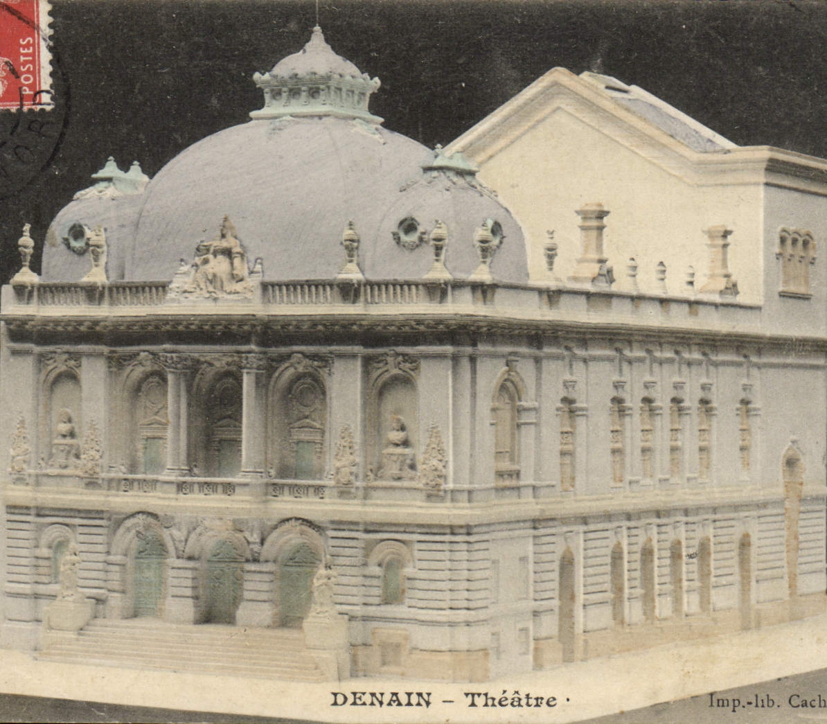 CPA Le Theatre Denain