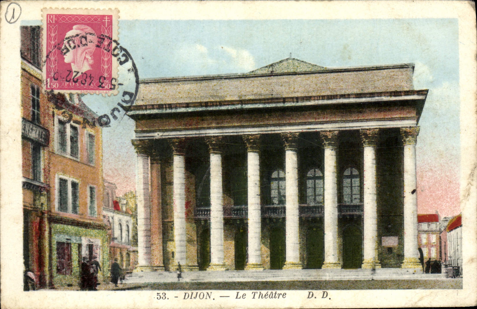 CPA Le Theatre Dijon 