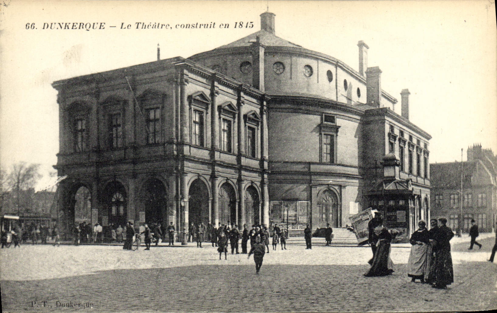 VINTAGE POSTCARD Dunkirk the Theater