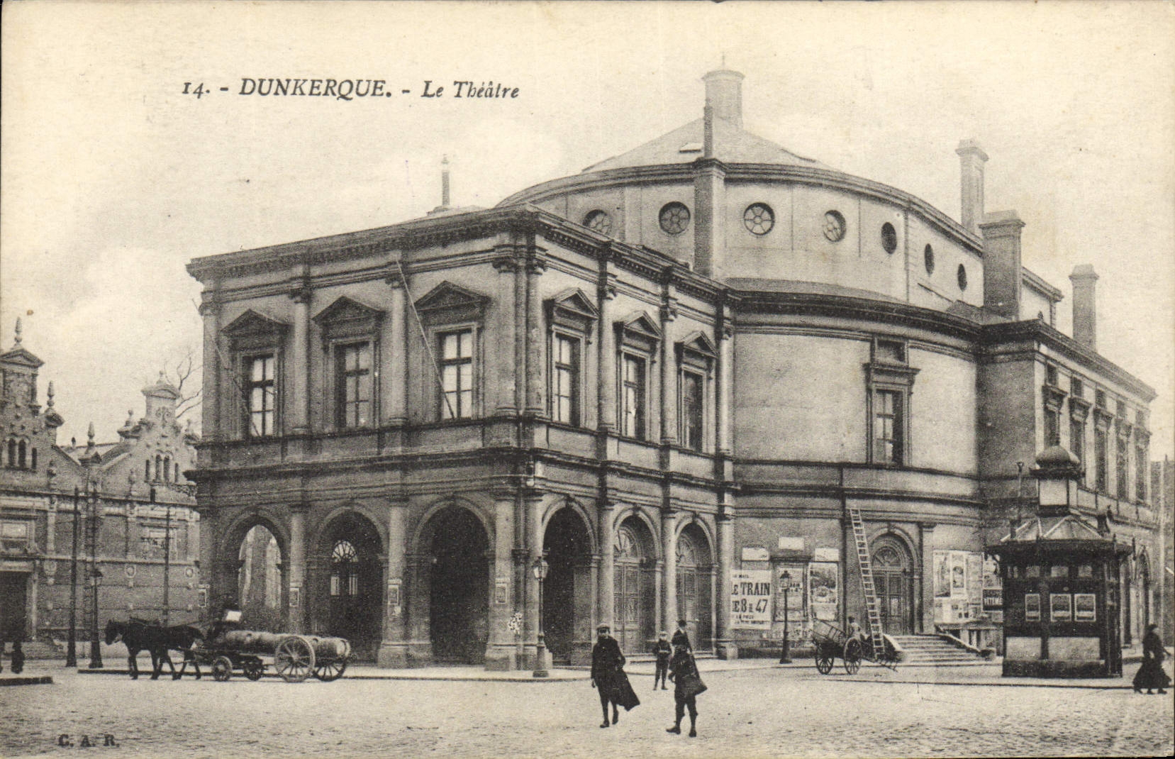 VINTAGE POSTCARD the Dunkirk Theater