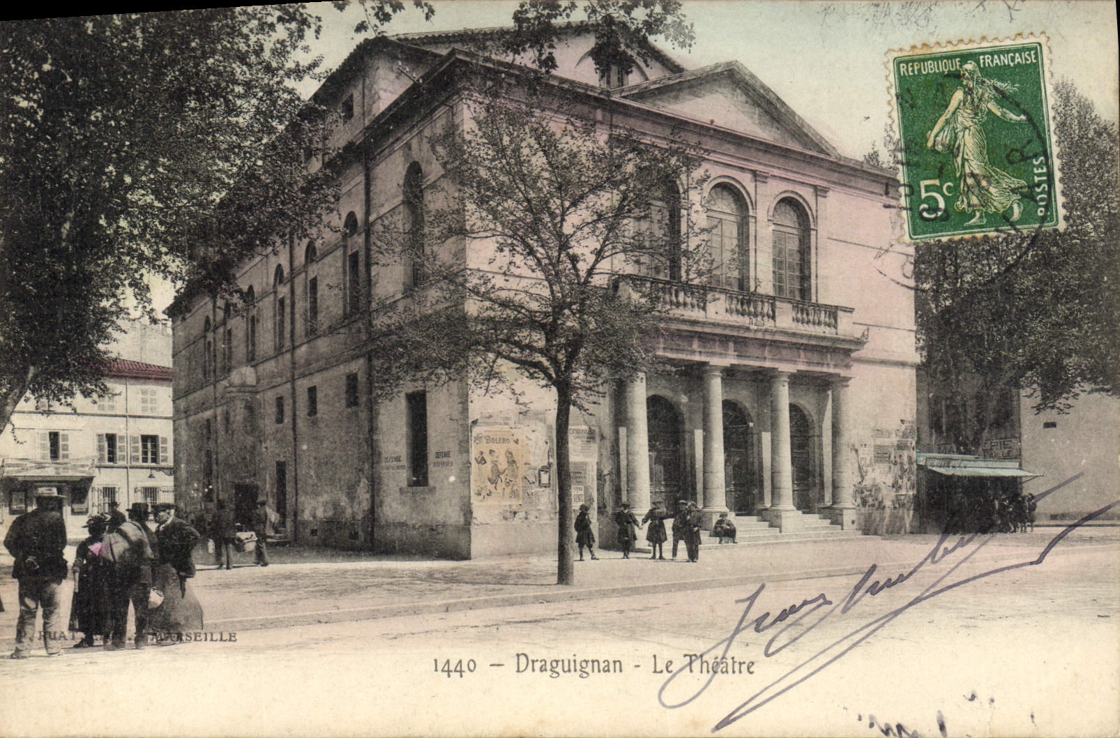 CPA Le Theatre Draguignan 