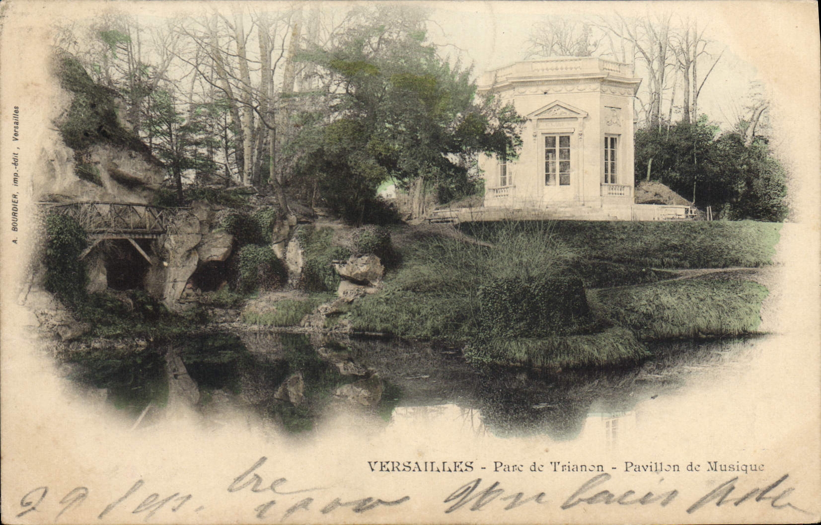 CPA Versailles Parc De Trianon Pavillon de musique
