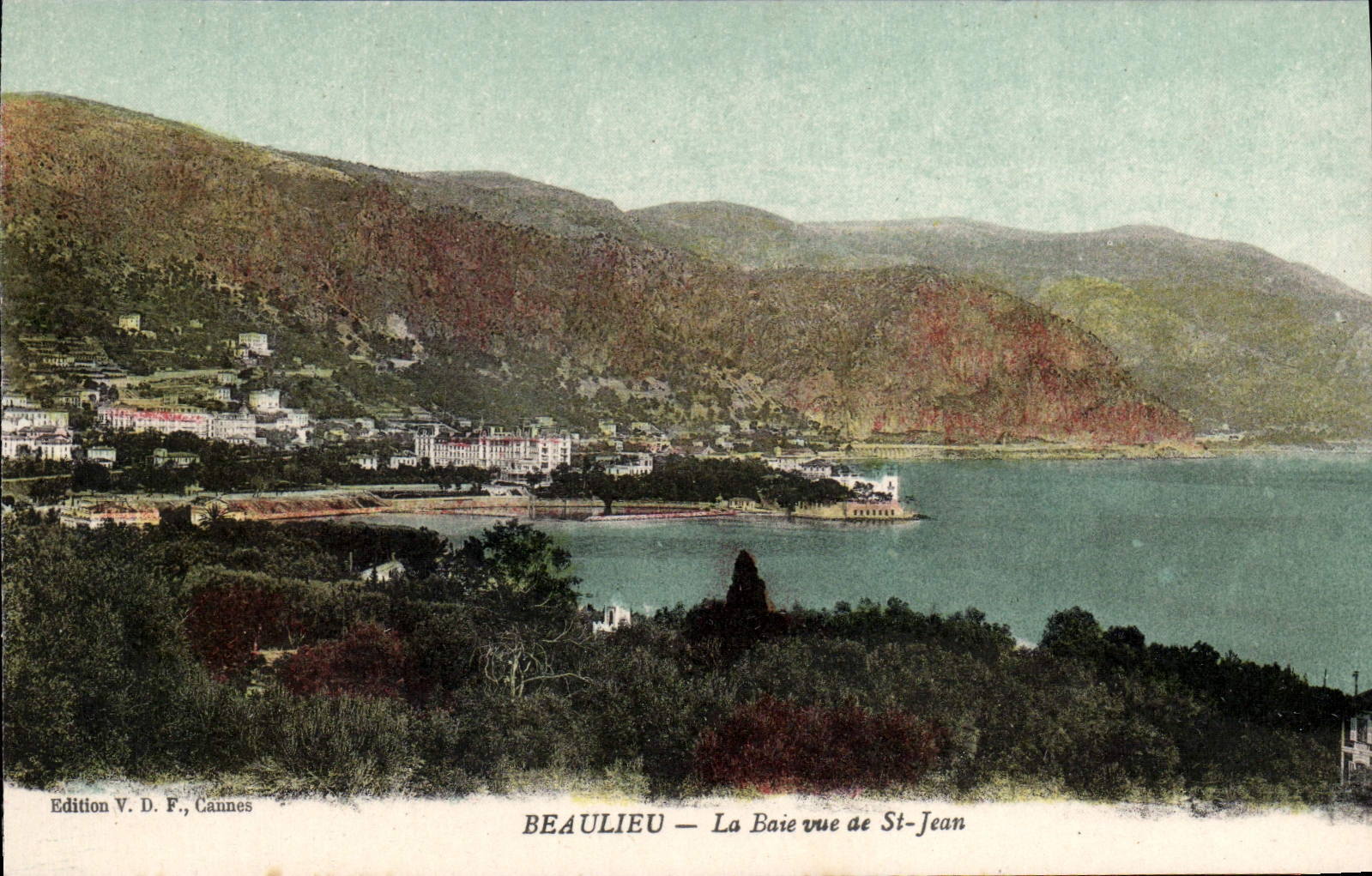 CPA Beaulieu La Baie Vue De St Jean