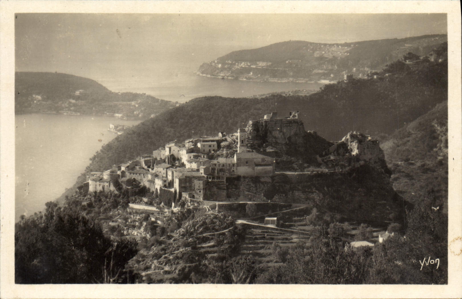 CPA Eze Vue Generale Du Village