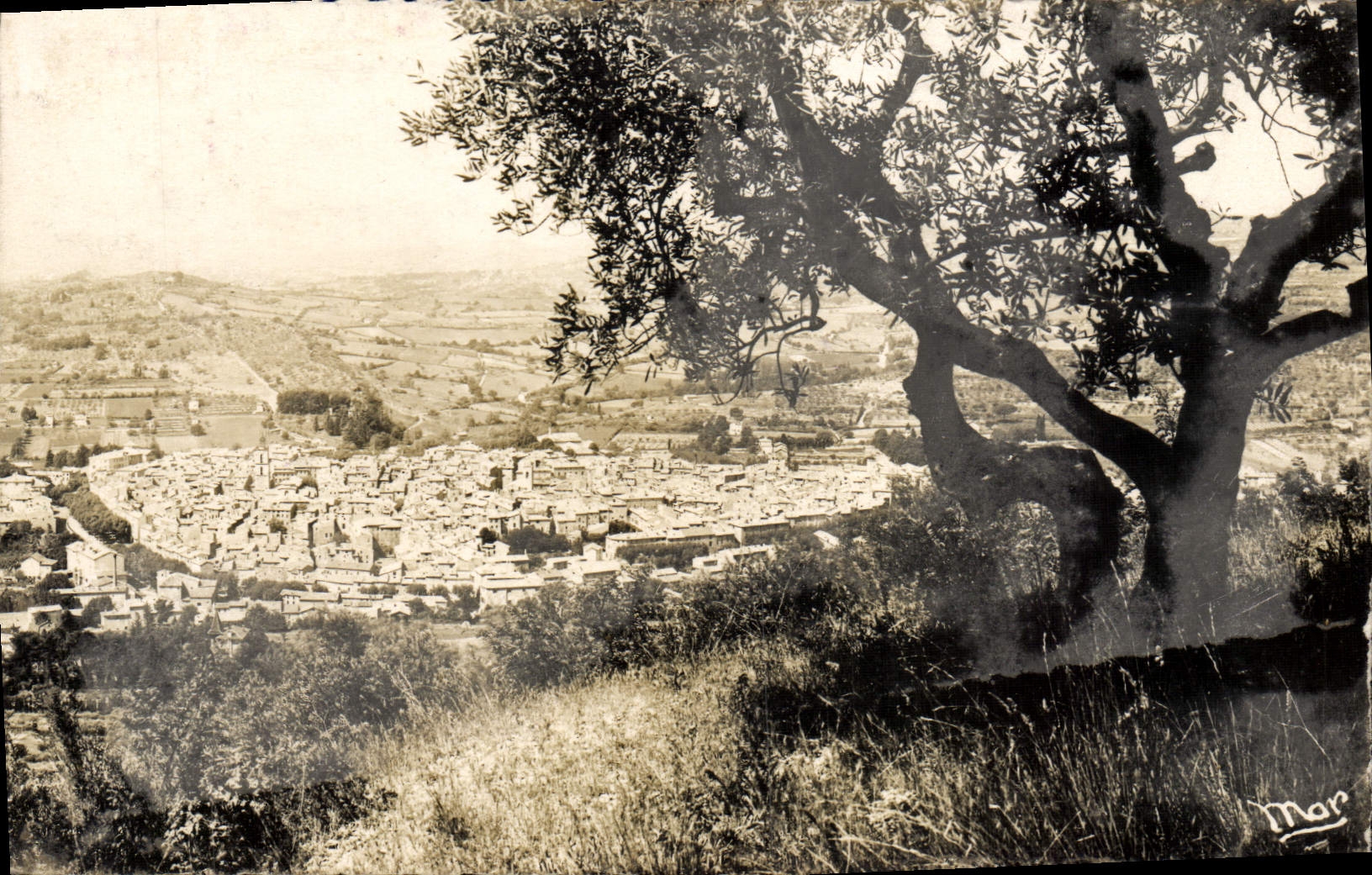 VINTAGE POSTCARD Manosque Les Bains Overall picture