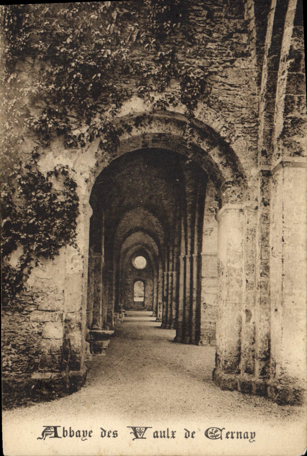 VINTAGE POSTCARD Abbey Of Vaulx De Cernay