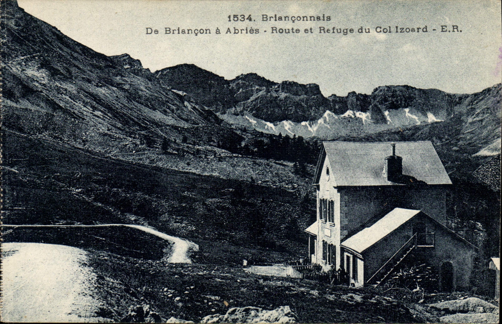 CPA Alpinisme Brianconnais De Briancon a Abries Route et refuge du col Izouard