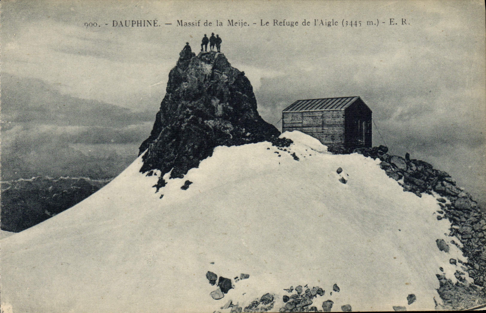 CPA Alpinisme Dauphine Massif de la Meije Le refuge de l'aigle 