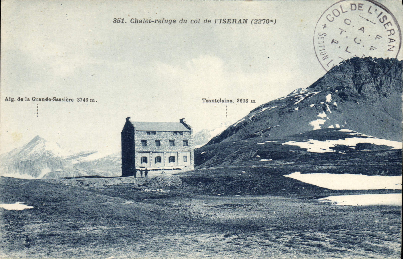 CPA Alpinisme Chalet refuge du col de l'Iseran