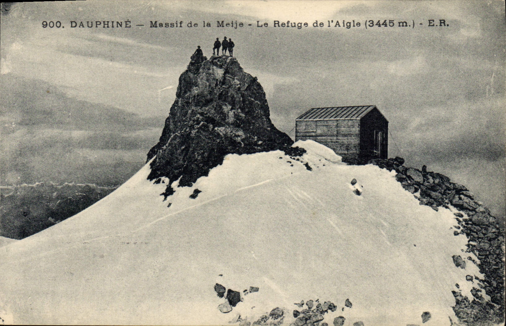 CPA Alpinisme Dauphine Massif de la Meije Refuge de l'aigle