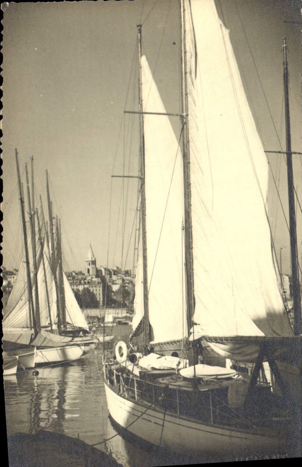 CPA Bateau Voilier 