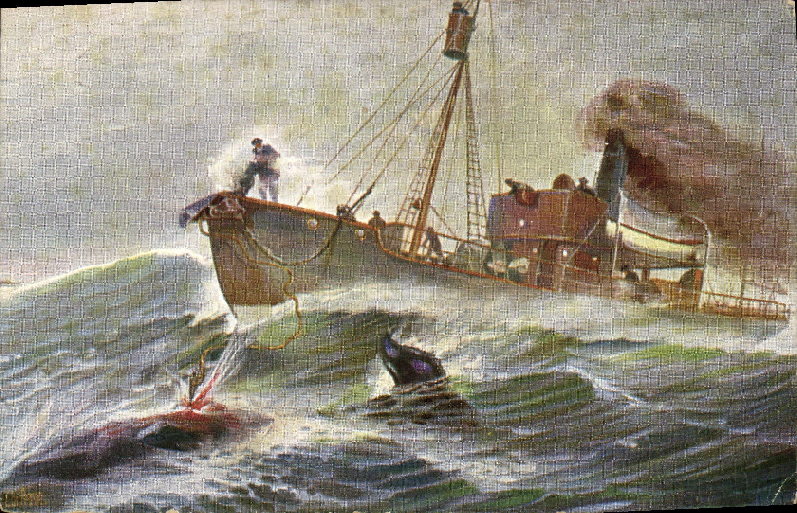 CPA Bateau Peche 
