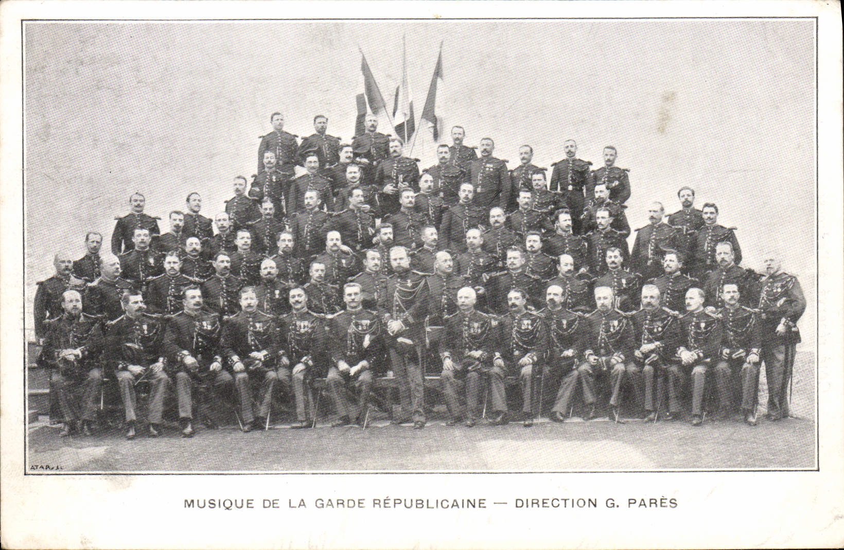 CPA Militaria Musique de la Garde Republicaine Pares 