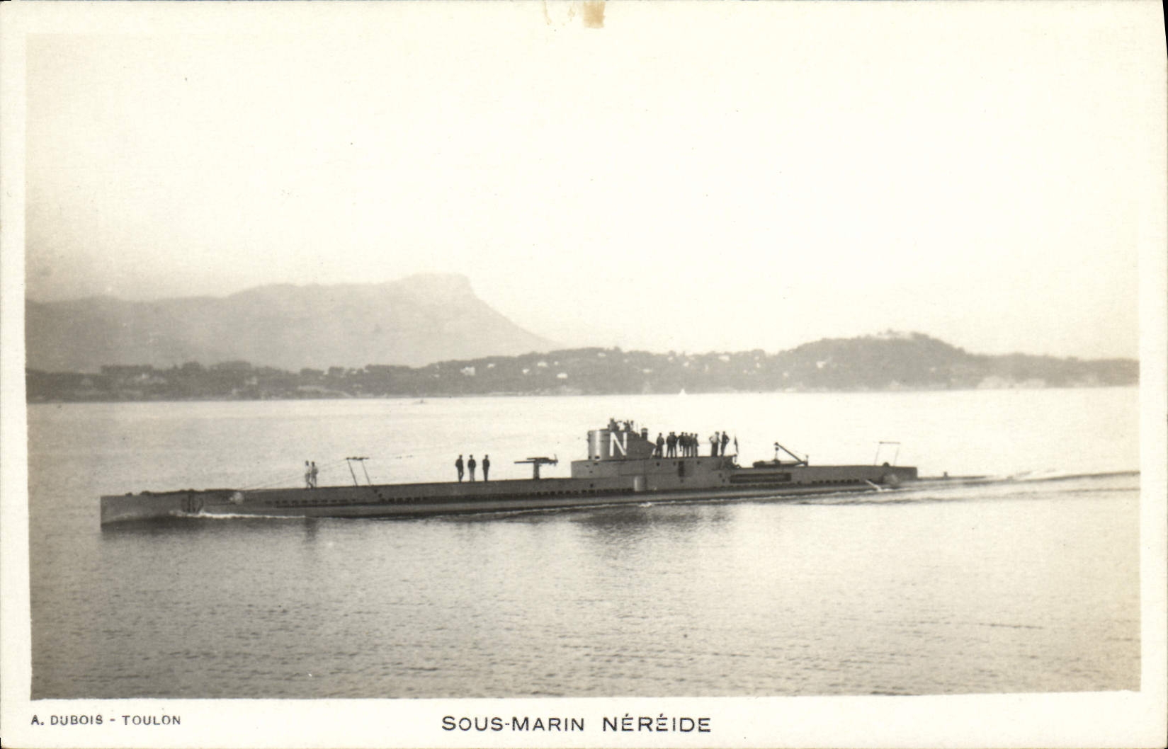 CPA Bateau Sous marin Nereide