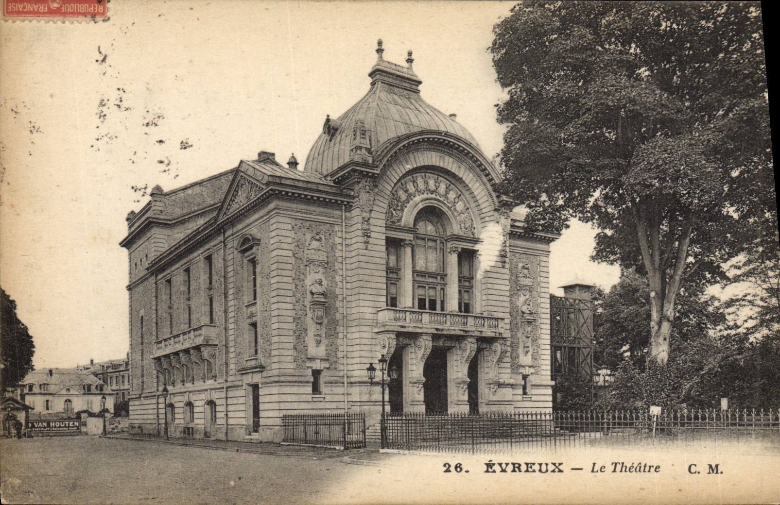 CPA Evreux Theatre 