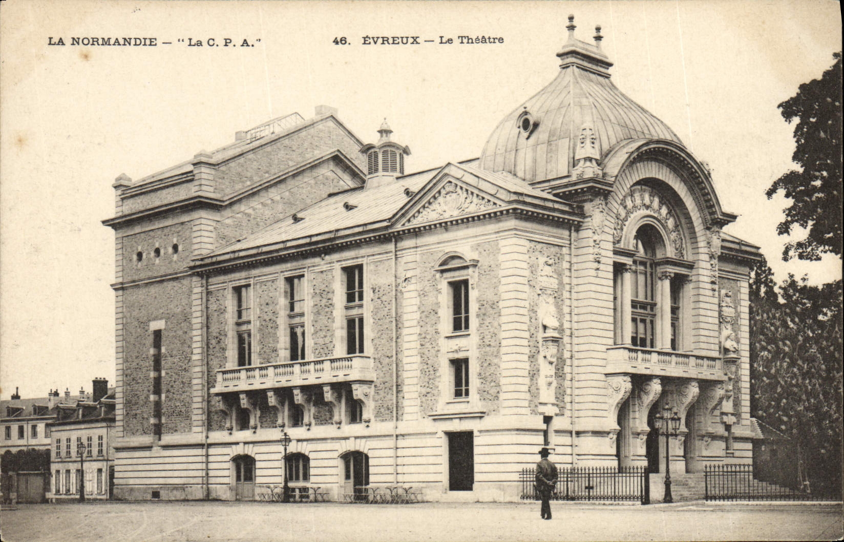 CPA Evreux Theatre 