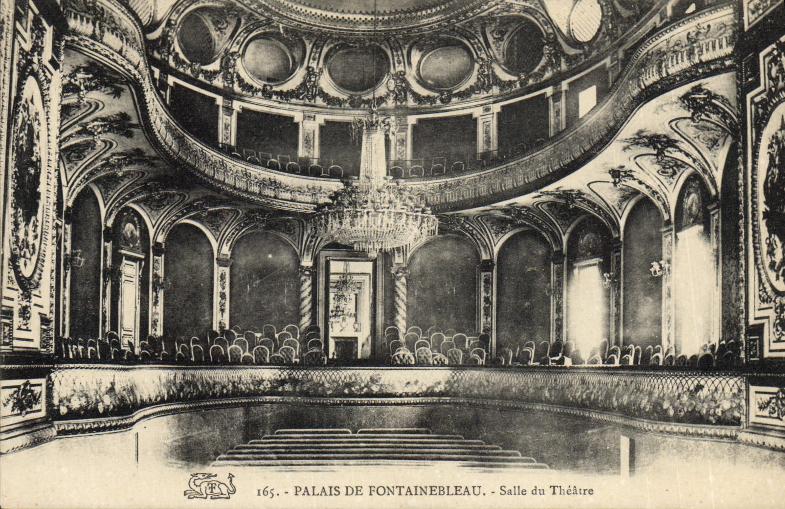 CPA Palais de Fontainebleau Salle du Theatre 