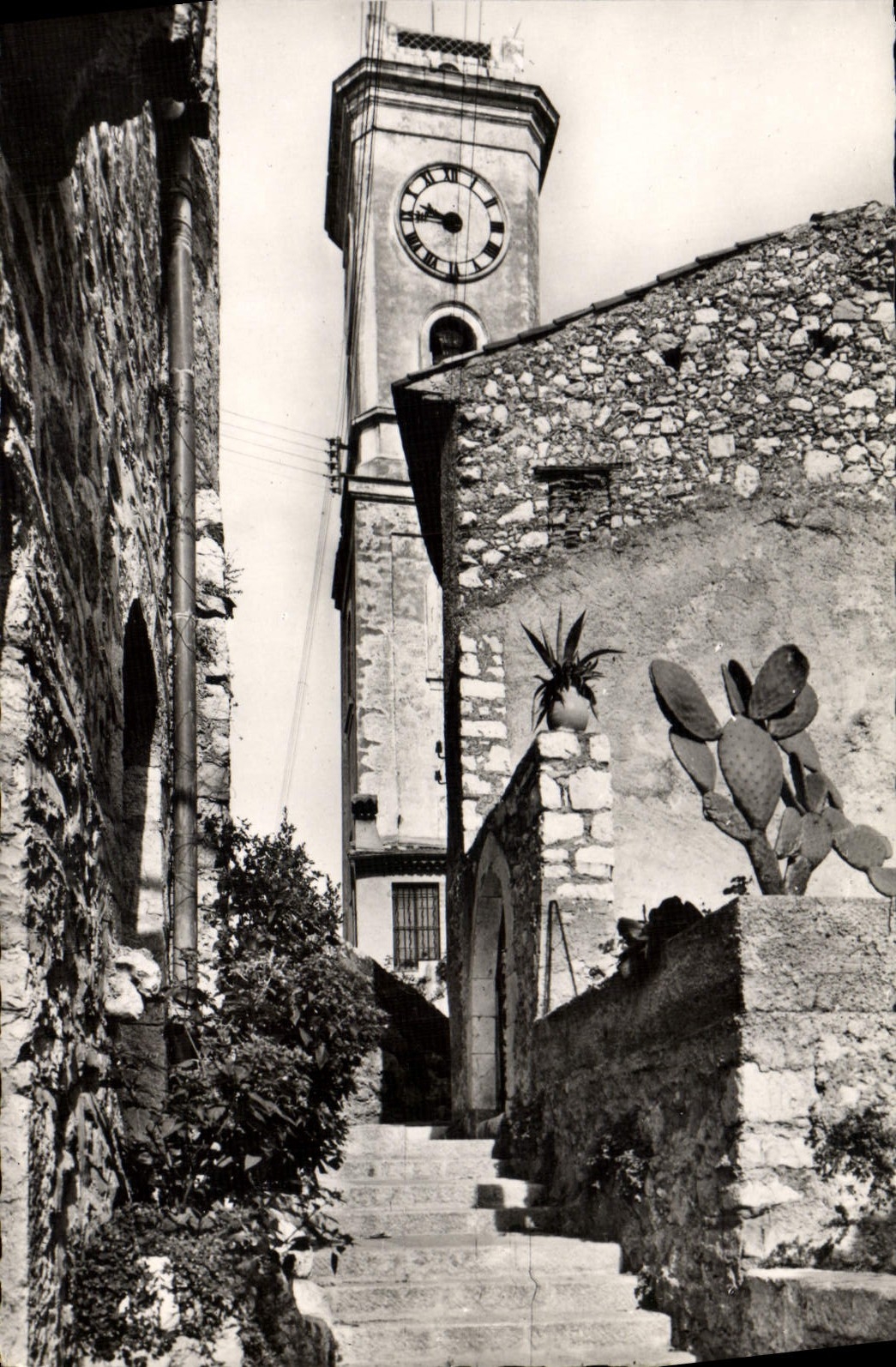 POSTAL MODERNA dimensión D Eze azul Village Assembled De I' Eglise