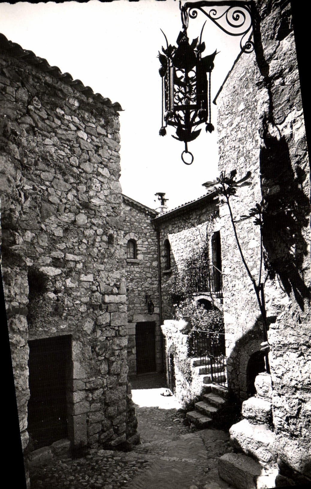 POSTAL MODERNA dimensión de la aldea azul de Eze el paladar de príncipe de Suede