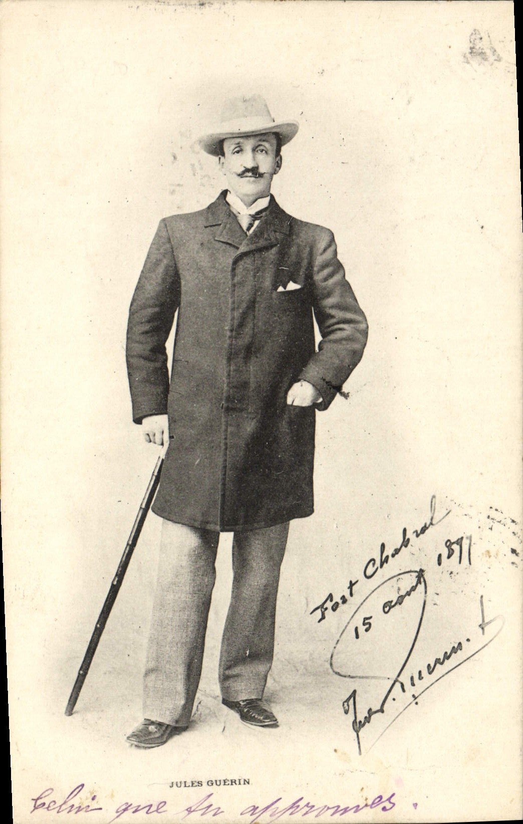 VINTAGE POSTCARD Justice Jules Guerin