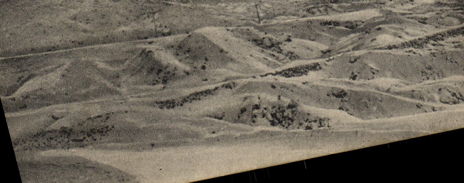 VINTAGE POSTCARD Volcano It crater visto da vicino Napoli