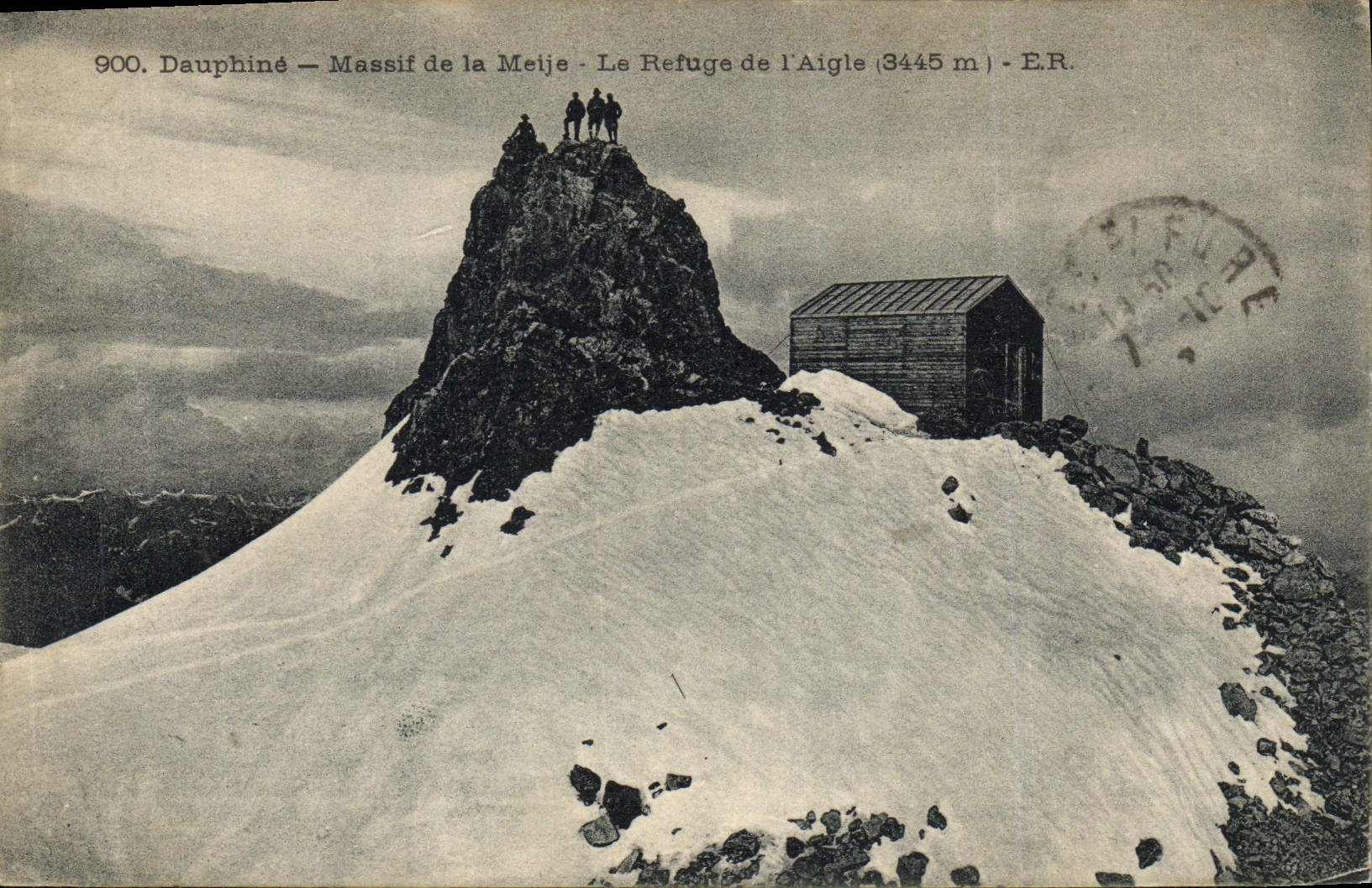 CPA Alpinisme Dauphine Massif de la Meije Le refuge de l'aigle