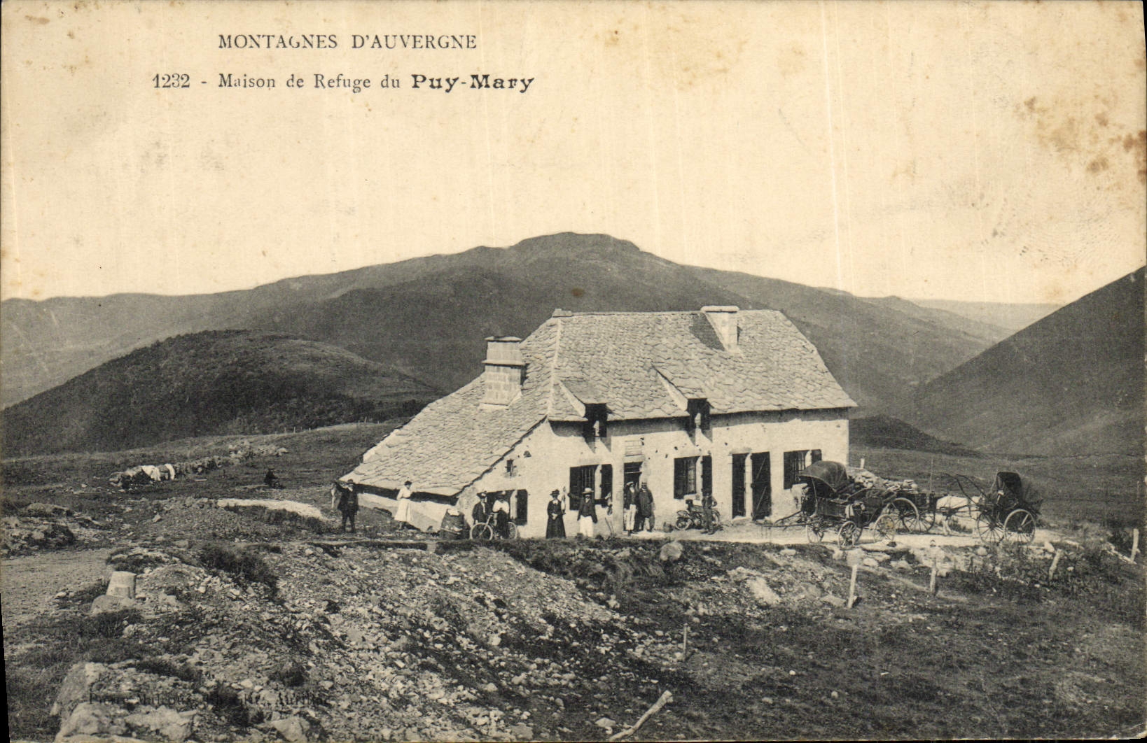 CPA Alpinisme Auvergne Maison de refuge du Puy Maru