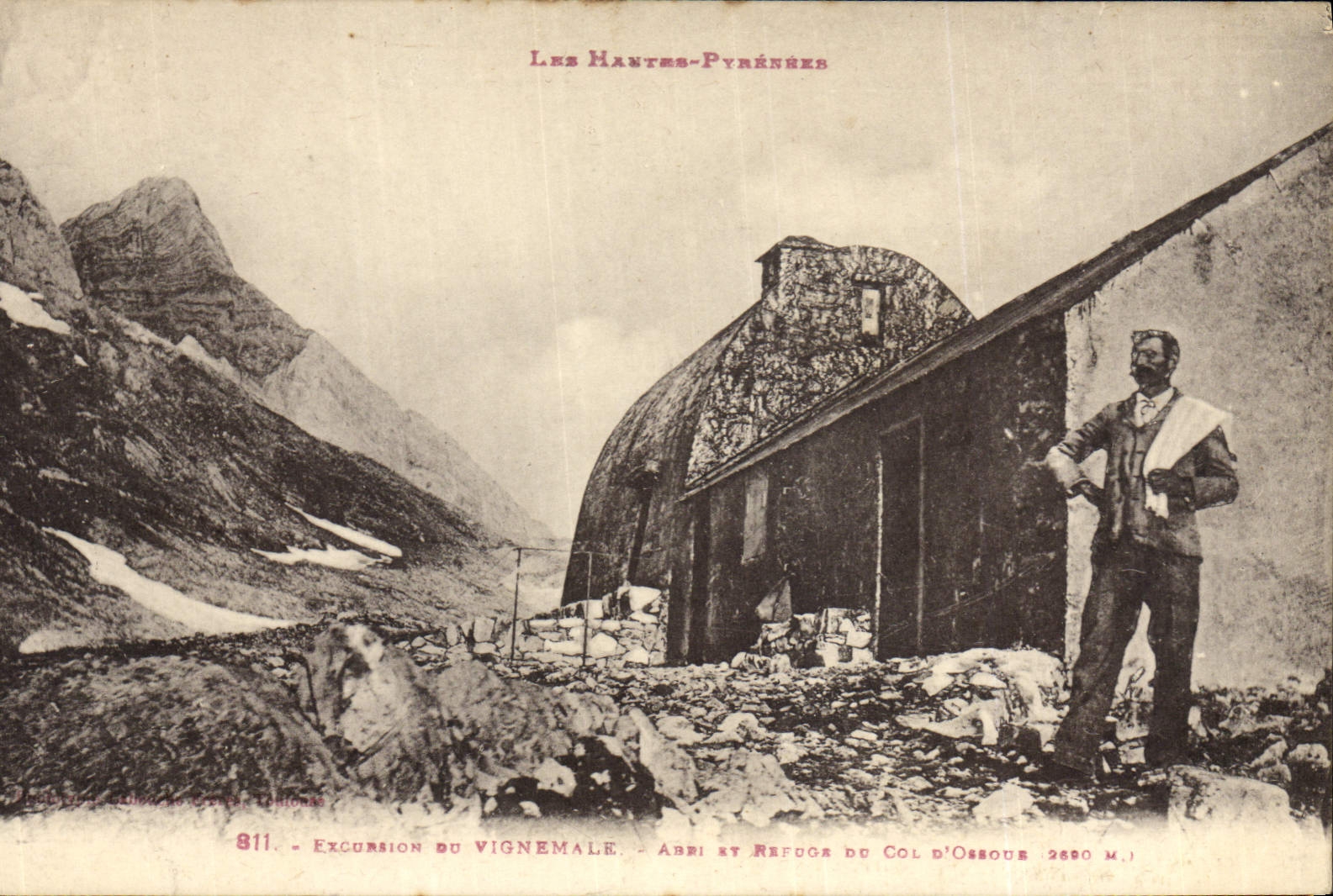 CPA Alpinisme Excursion du Vignemale Abri et refuge du Col d'Ossoue