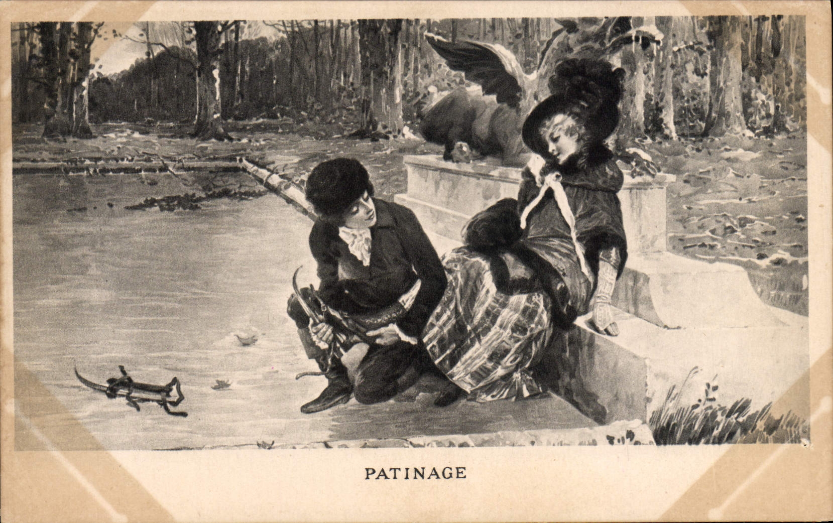 CPA Sports d'hiver Patinage Femme