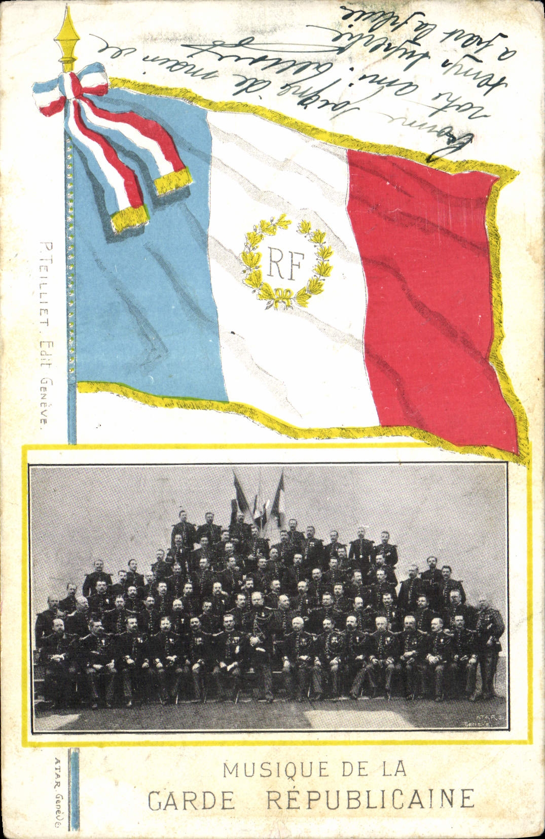 CPA Militaria Garde Republicaine Musique