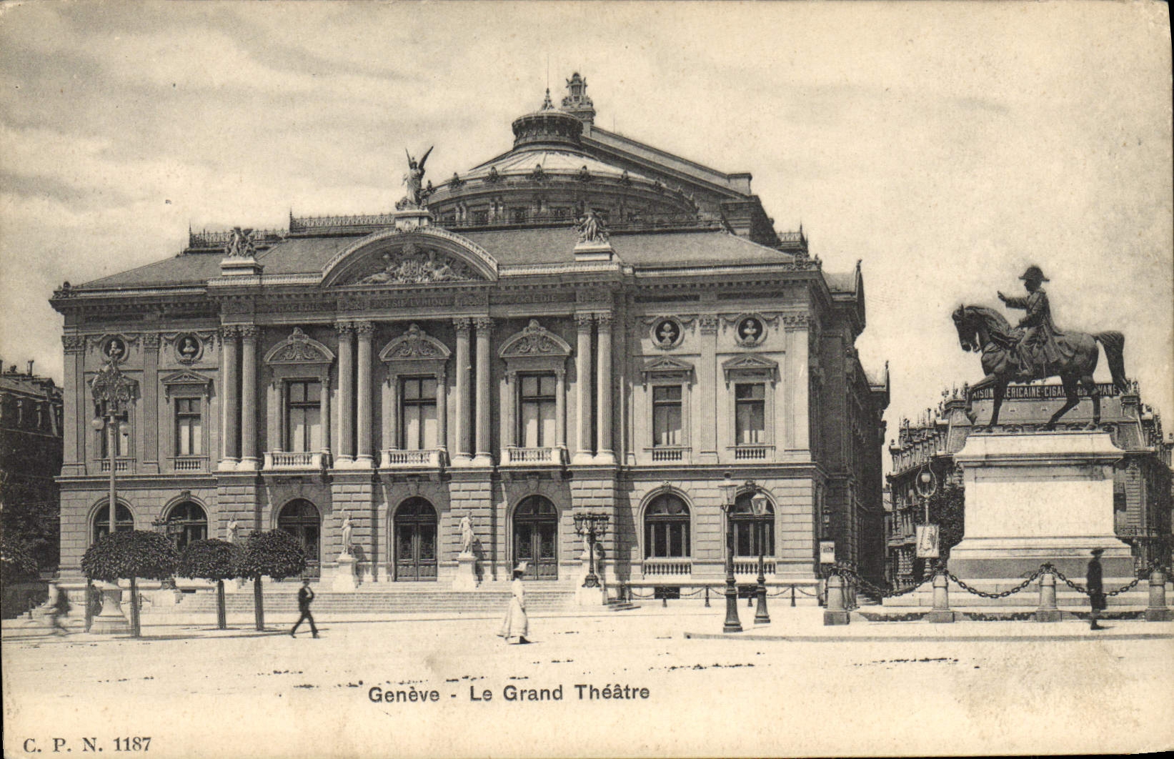 CPA Geneve Le grand theatre 