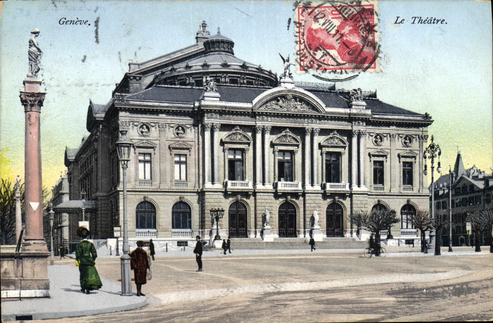 CPA Le theatre Geneve 