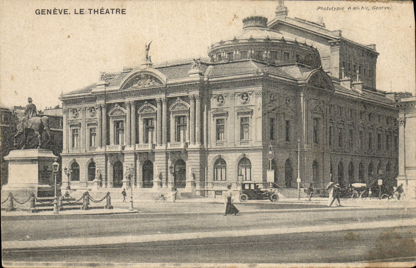 CPA Le theatre Geneve
