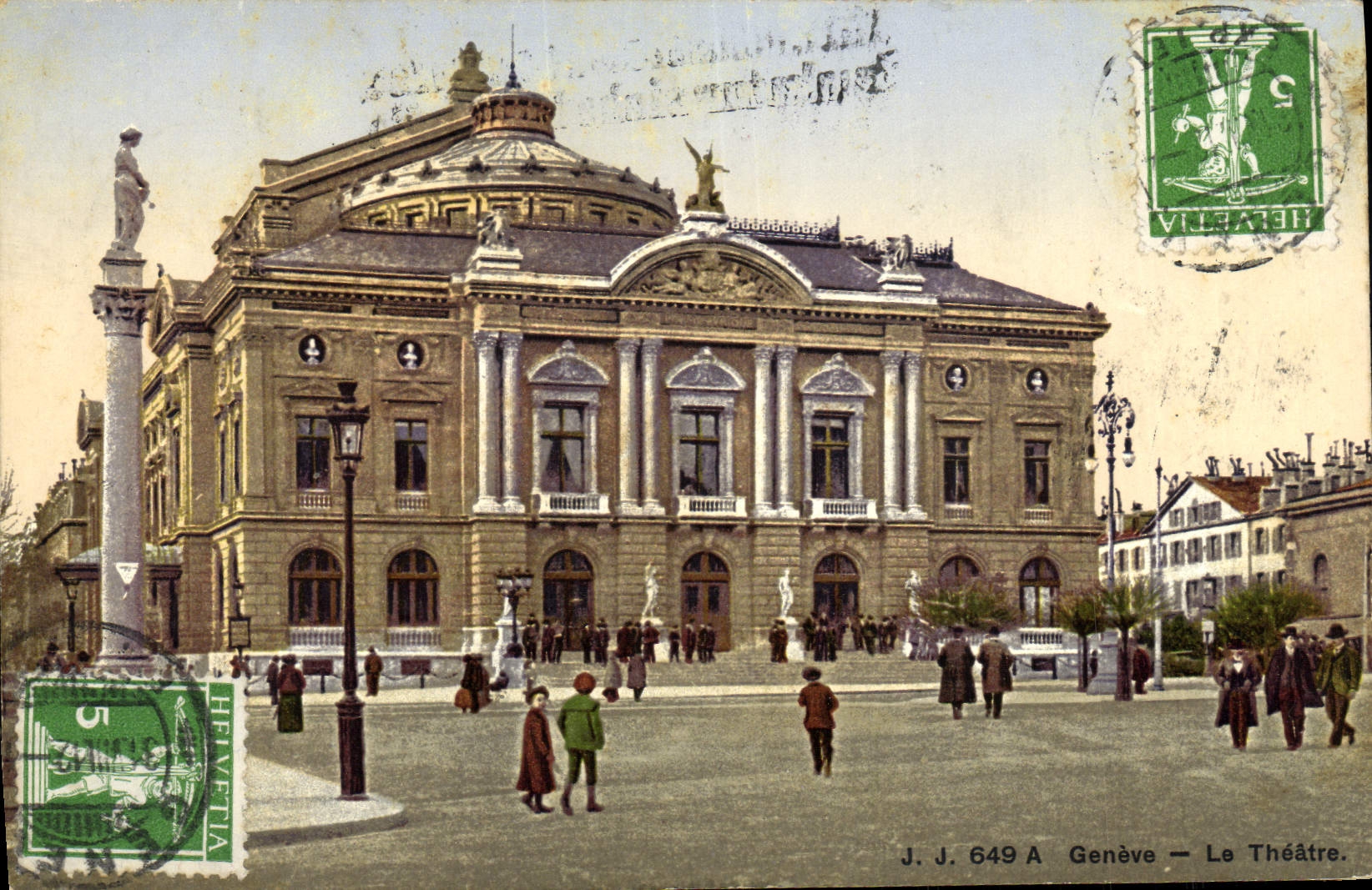 CPA Geneve Le theatre 
