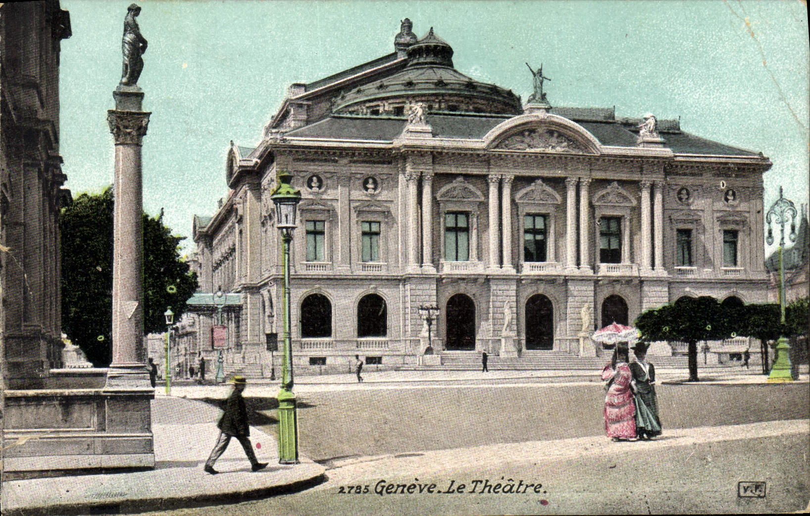 CPA Le theatre Geneve 