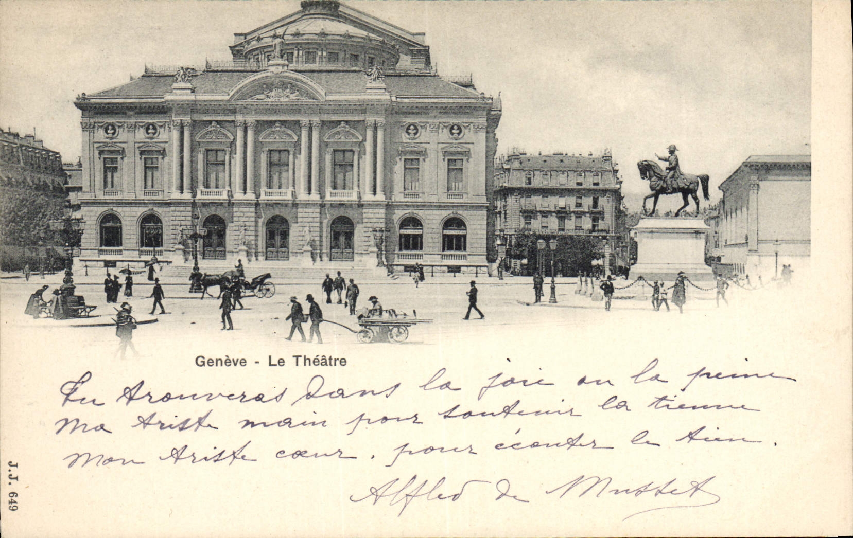 CPA Le theatre Geneve 