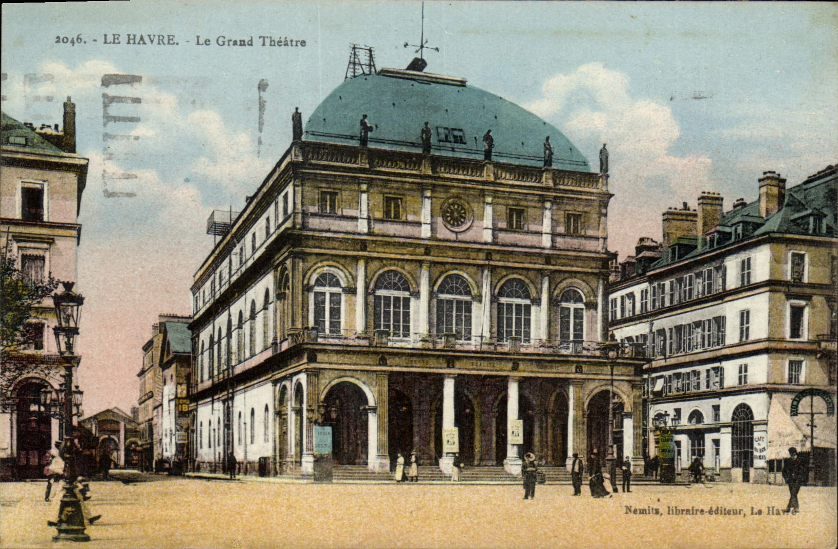 CPA Le grand theatre Le Havre 