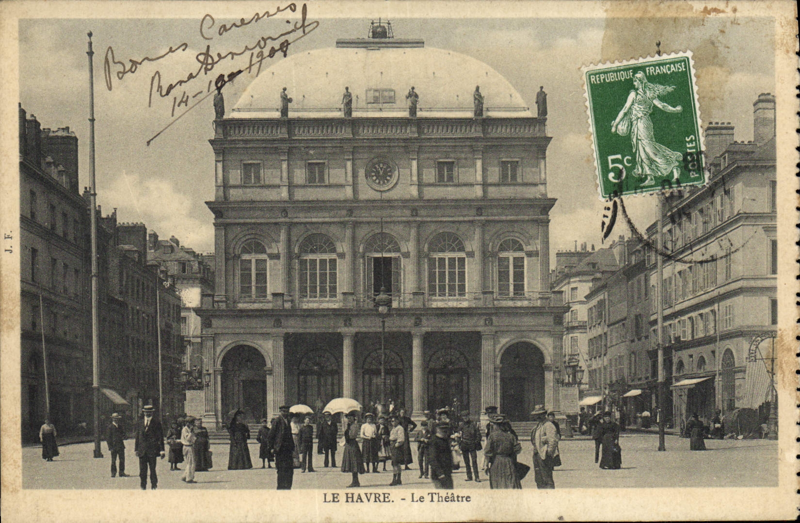 CPA Le theatre Le Havre 