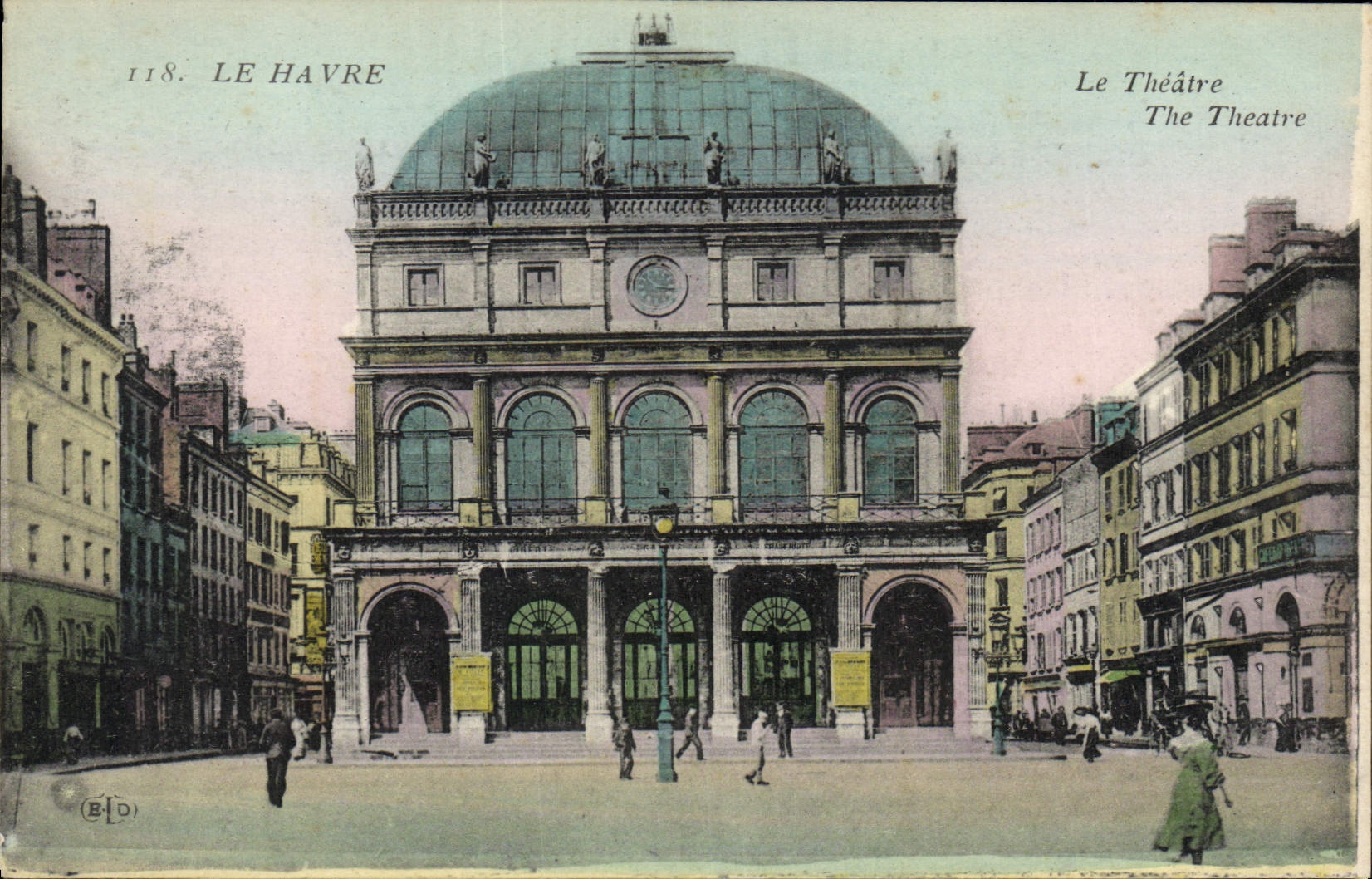 CPA Le theatre Le Havre 