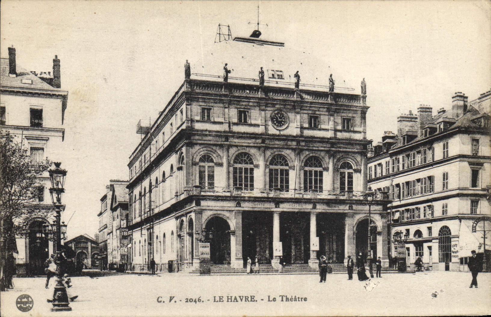 CPA Le theatre Le Havre