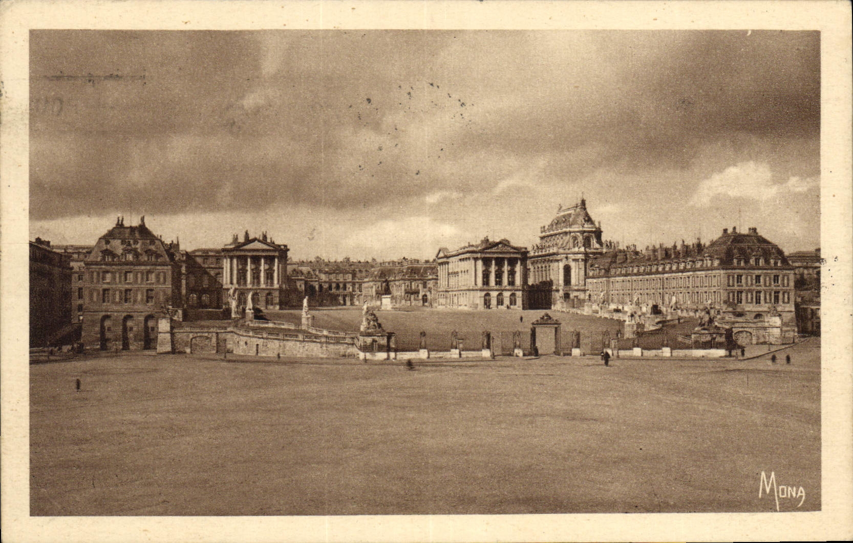 CPA Les Petits Tableaux De Versailles Le Chateau