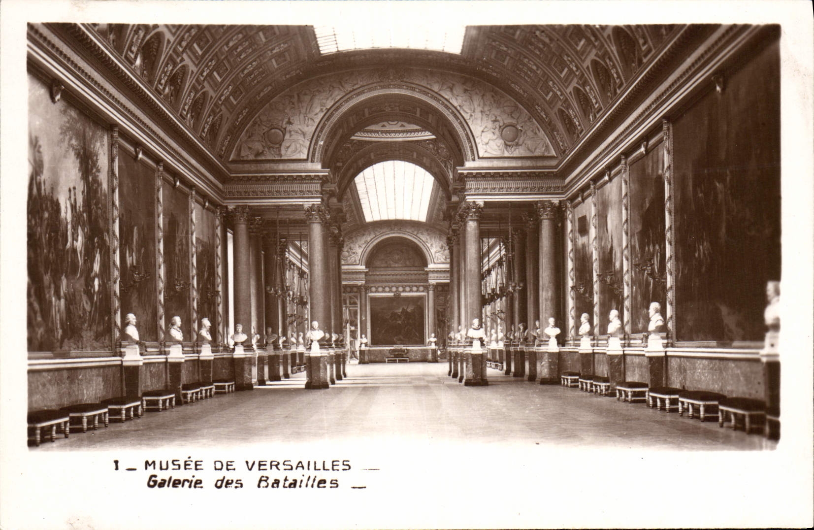CPA Palais De Versailles Galerie des Batailles